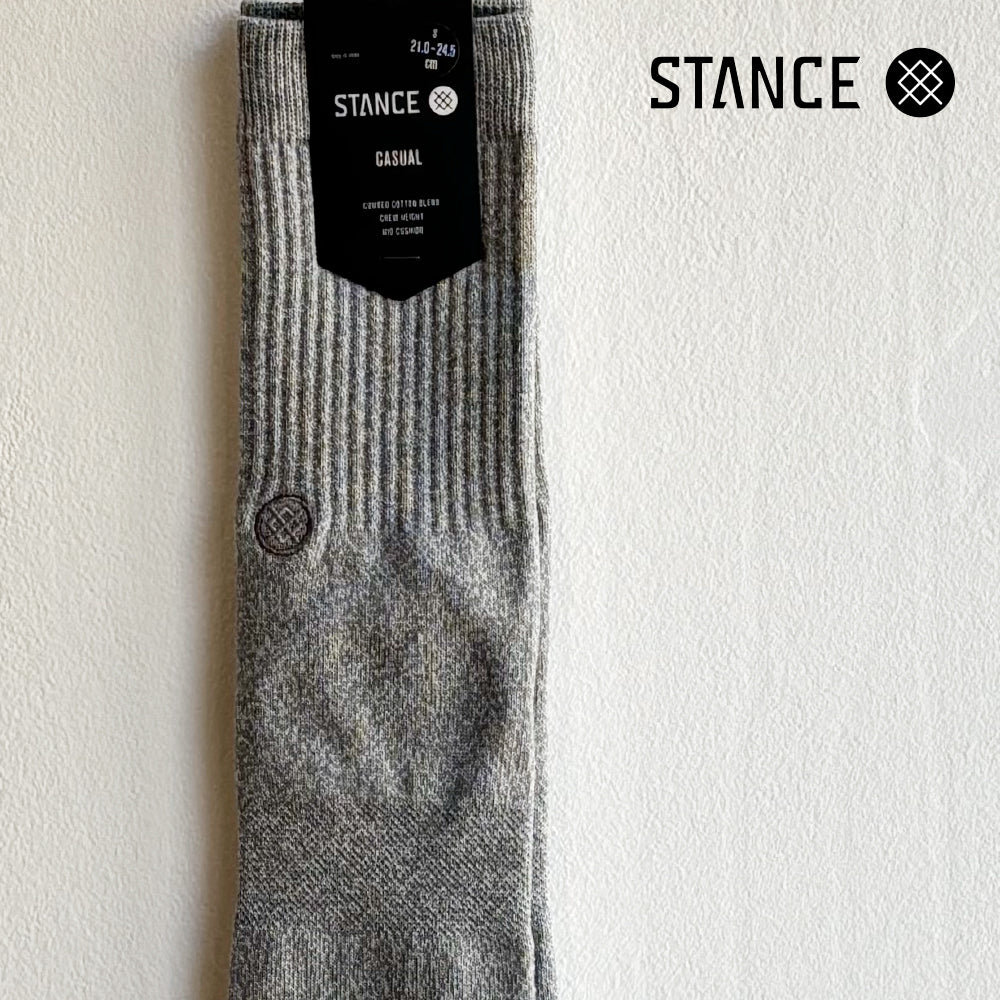 STANCE CASUAL ICON GREY HEATHER No.39