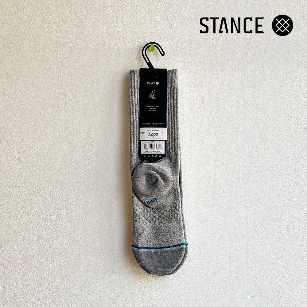STANCE CASUAL ICON GREY HEATHER No.39