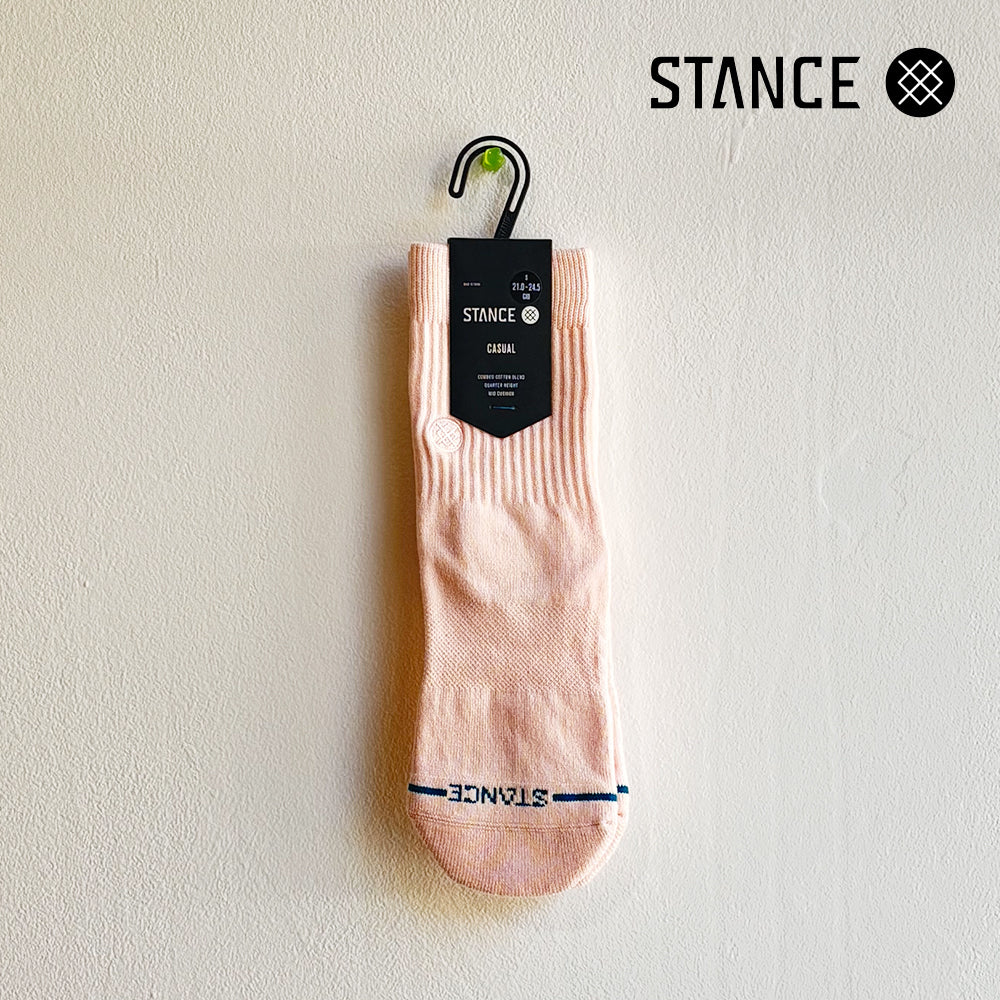STANCE CASUAL ICON QUARTER PINK No.43