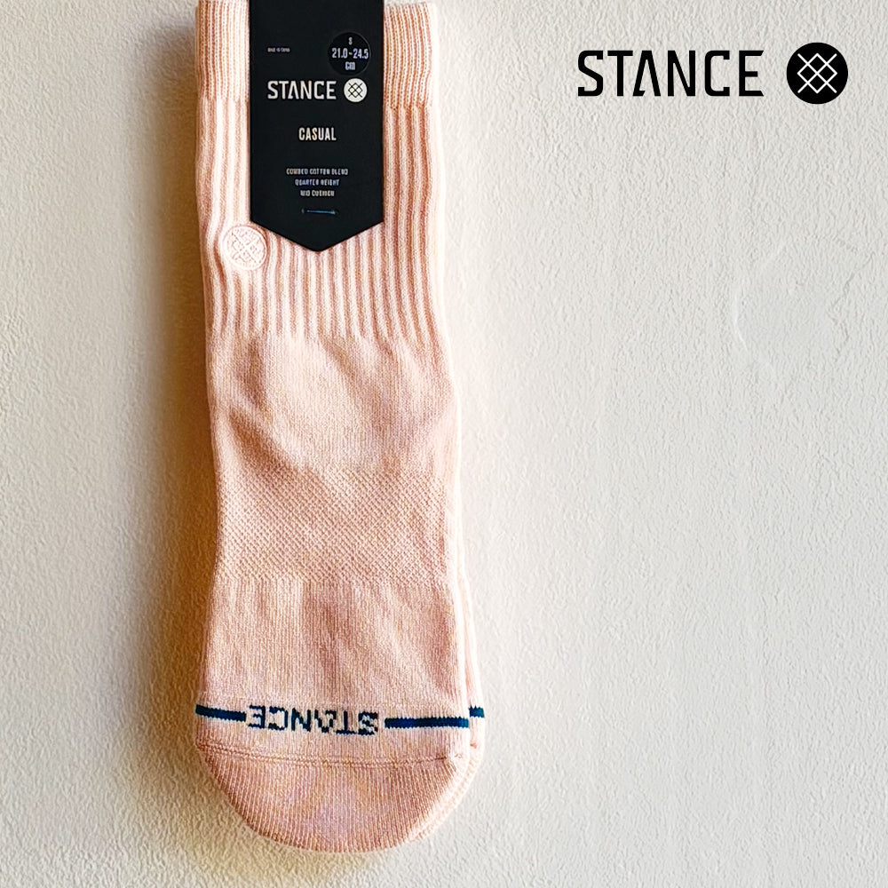 STANCE CASUAL ICON QUARTER PINK No.43