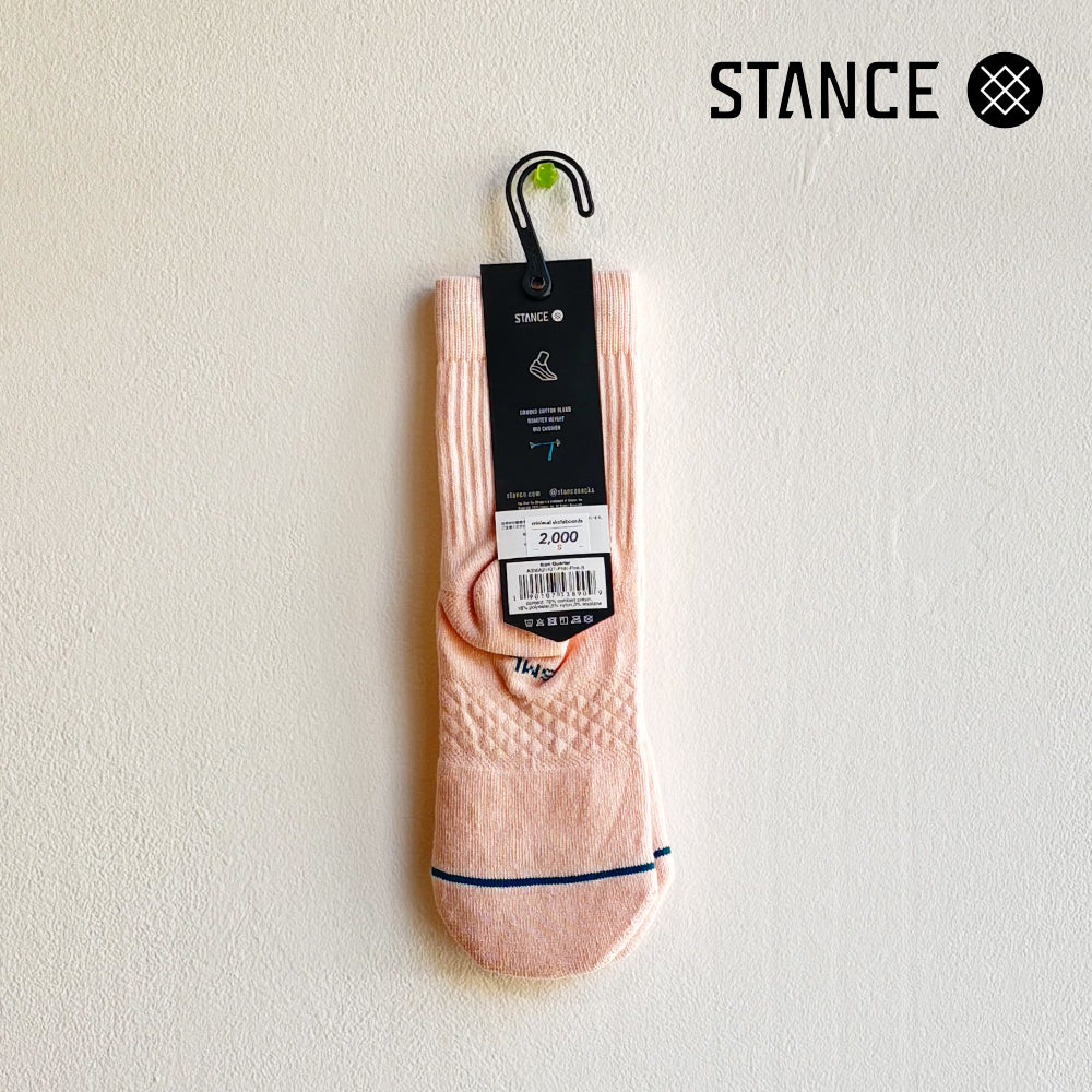 STANCE CASUAL ICON QUARTER PINK No.43