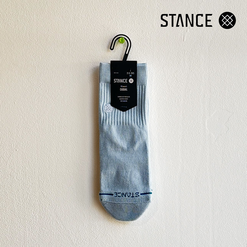 STANCE CASUAL ICON QUARTER ICE BLUE No.44