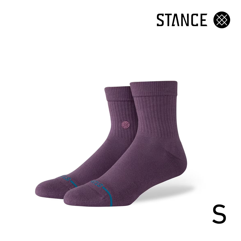 STANCE CASUAL ICON QUARTER GRAPE No.45