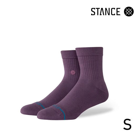STANCE CASUAL ICON QUARTER GRAPE No.45