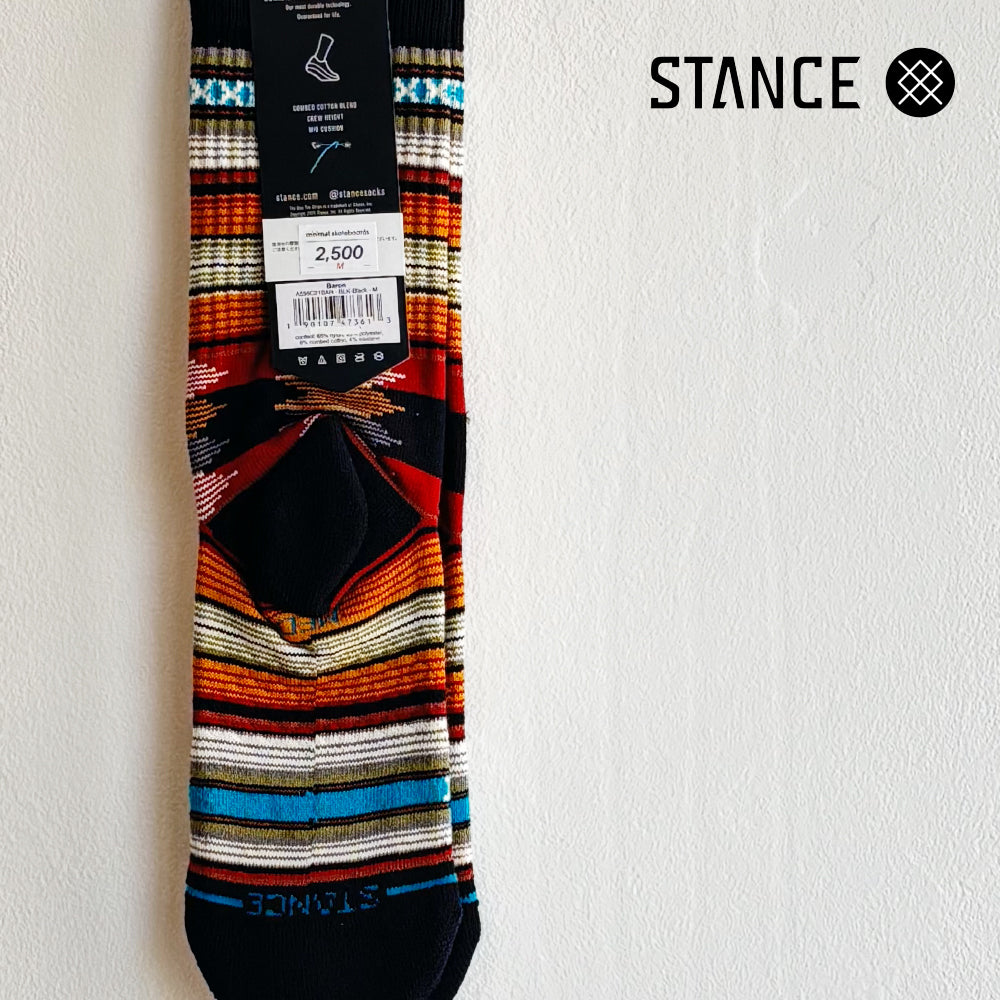 STANCE CASUAL BARON BLACK No.50