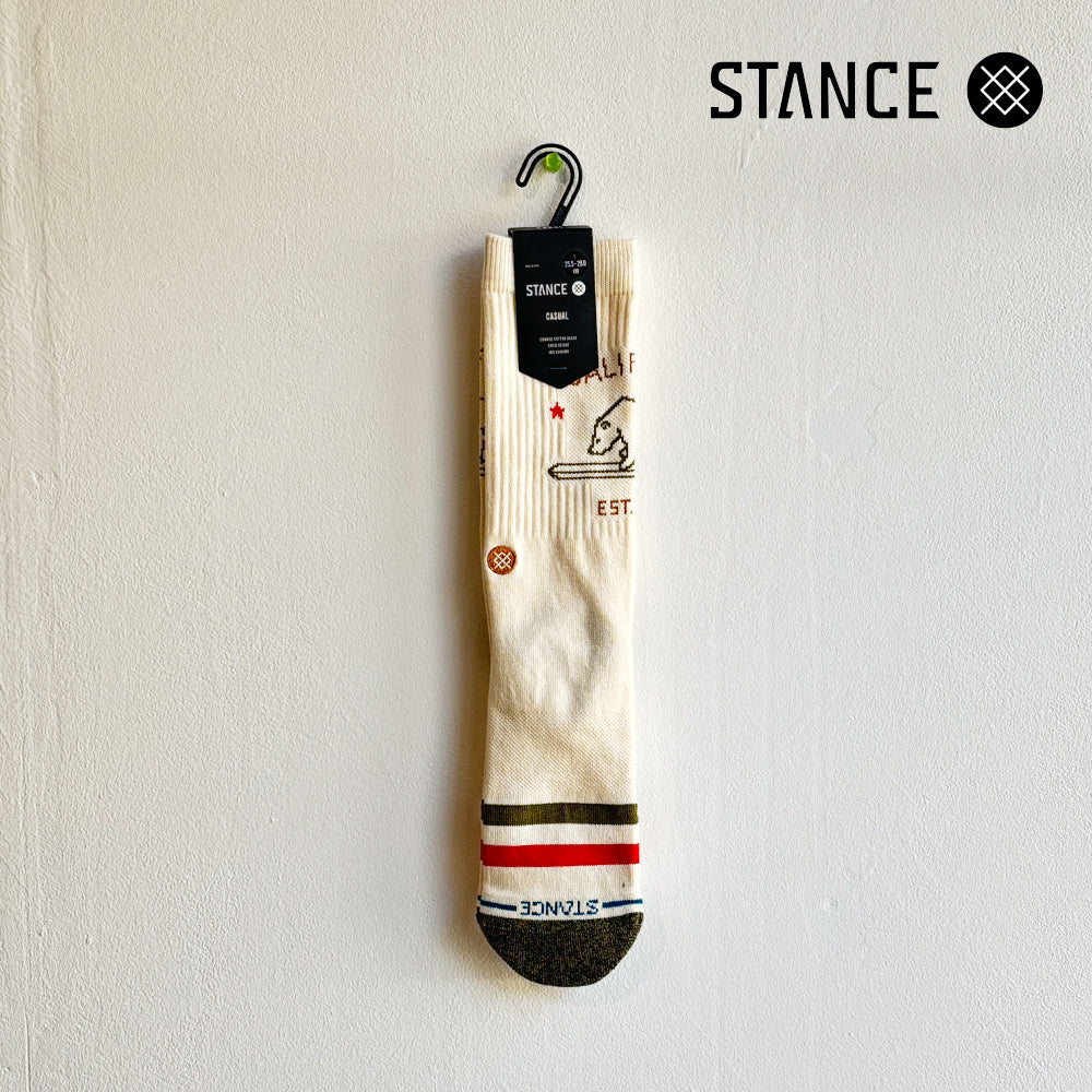 STANCE CASUAL CALIFORNIA REPUBLIC 2 OFF WHITE No.51