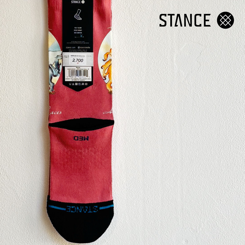 STANCE CASUAL BAND-LTD RACES DUSTY ROSE No.53