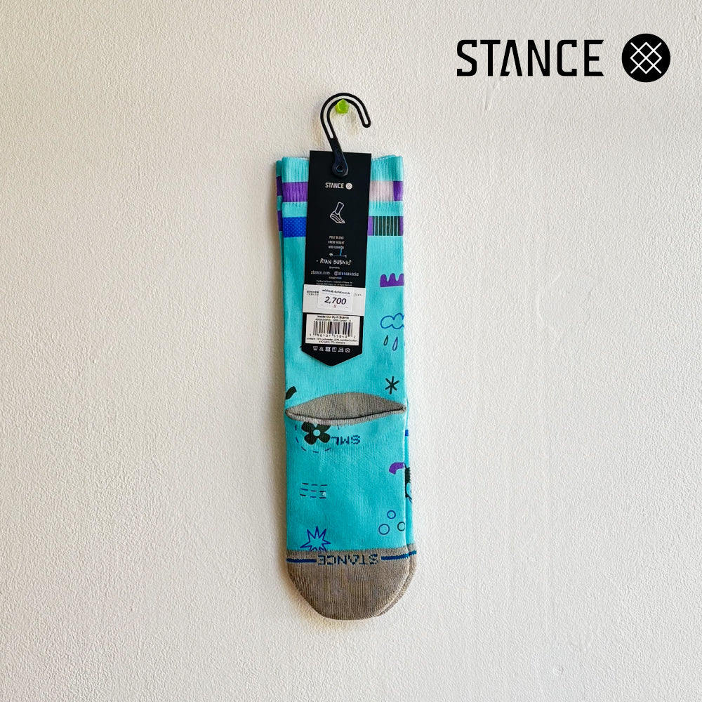 STANCE CASUAL COLABO-LTD INSIDE OUT BY R BUBNIS GREEN No.57