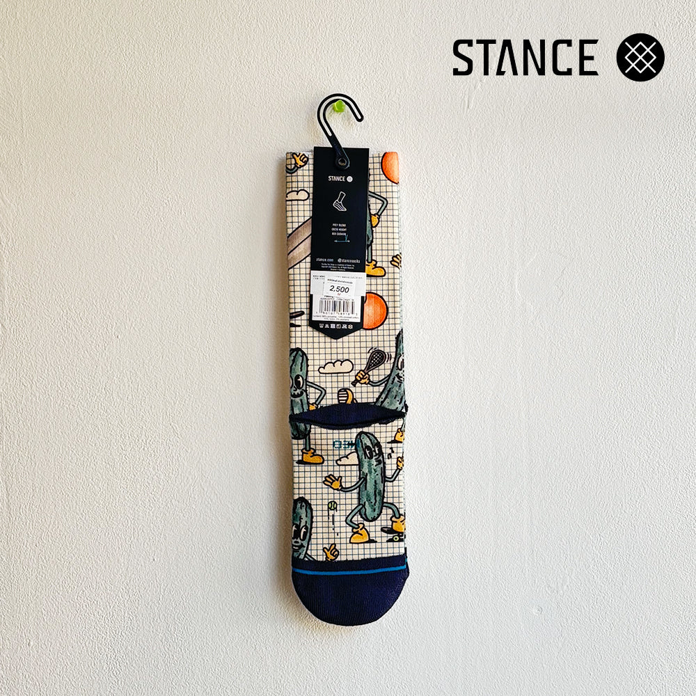 STANCE STANCE CASUAL FEELING PICKLED CREW CREAM No.61