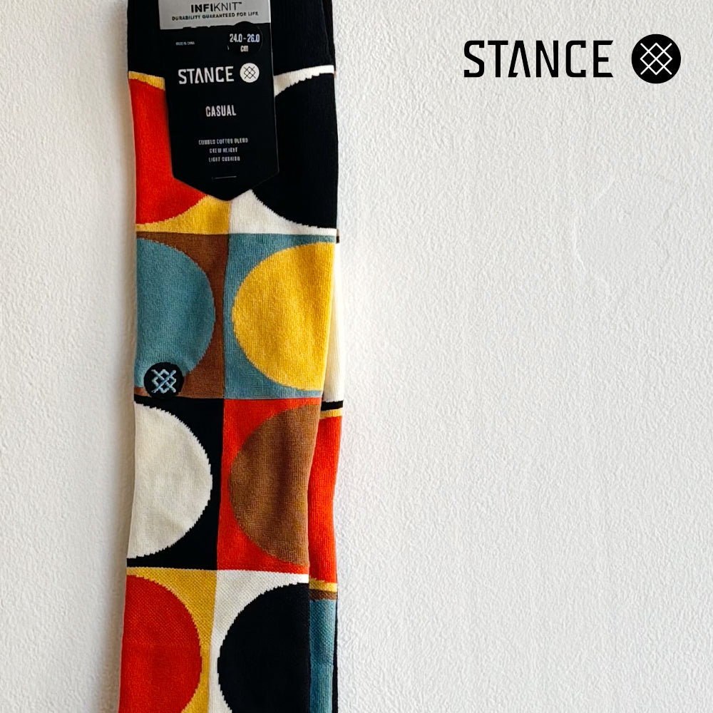 STANCE CASUAL POKA POKA WASHED BLACK No.63