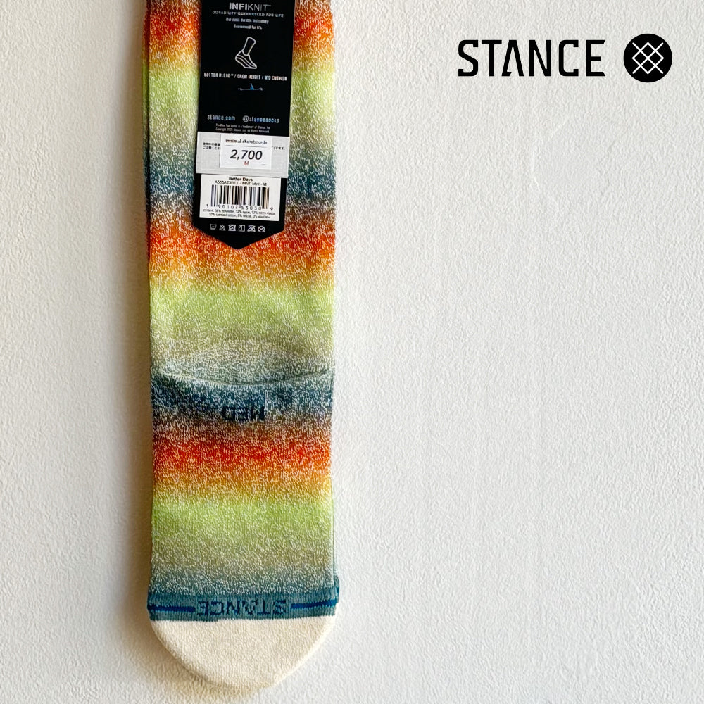 STANCE CASUAL BUTTER BLEND BETTER DAYS MINT No.64
