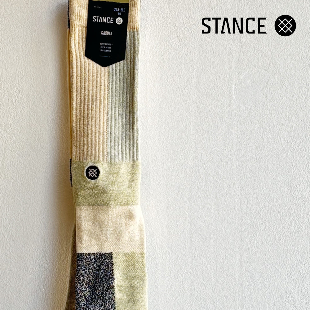 STANCE CASUAL BUTTER SHIFTED CREW MULTI No.66
