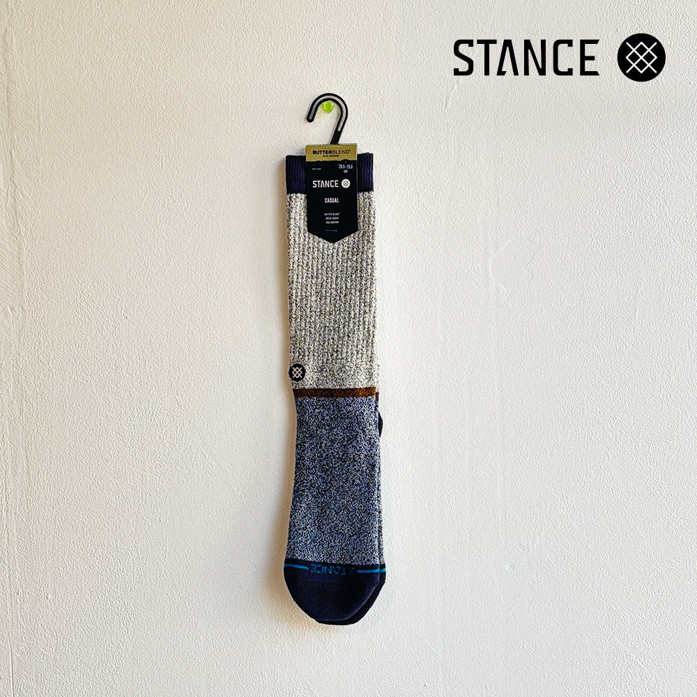 STANCE CASUAL BUTTER BLEND UPTOWN CREW NAVY No.67