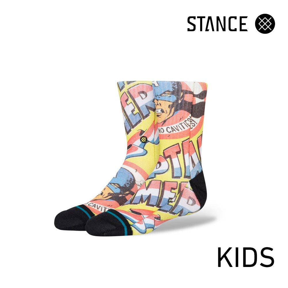 STANCE KIDS COLABO NO CAVITIES KIDS YELLOW No.71