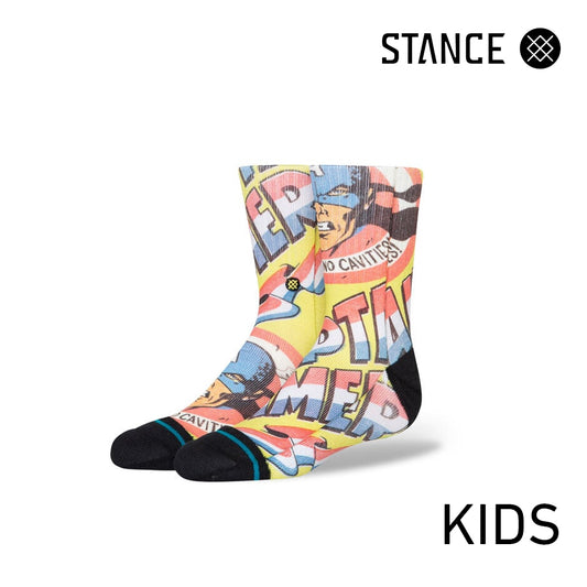STANCE KIDS COLABO NO CAVITIES KIDS YELLOW No.71