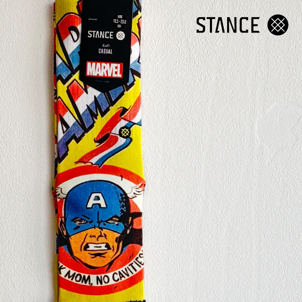 STANCE KIDS COLABO NO CAVITIES KIDS YELLOW No.71