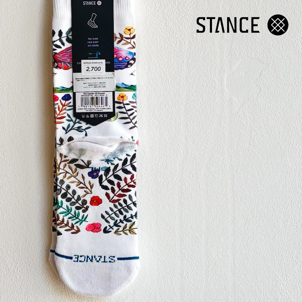 STANCE Women's CASUAL COLABO THE GARDEN OF GROWTH No.72