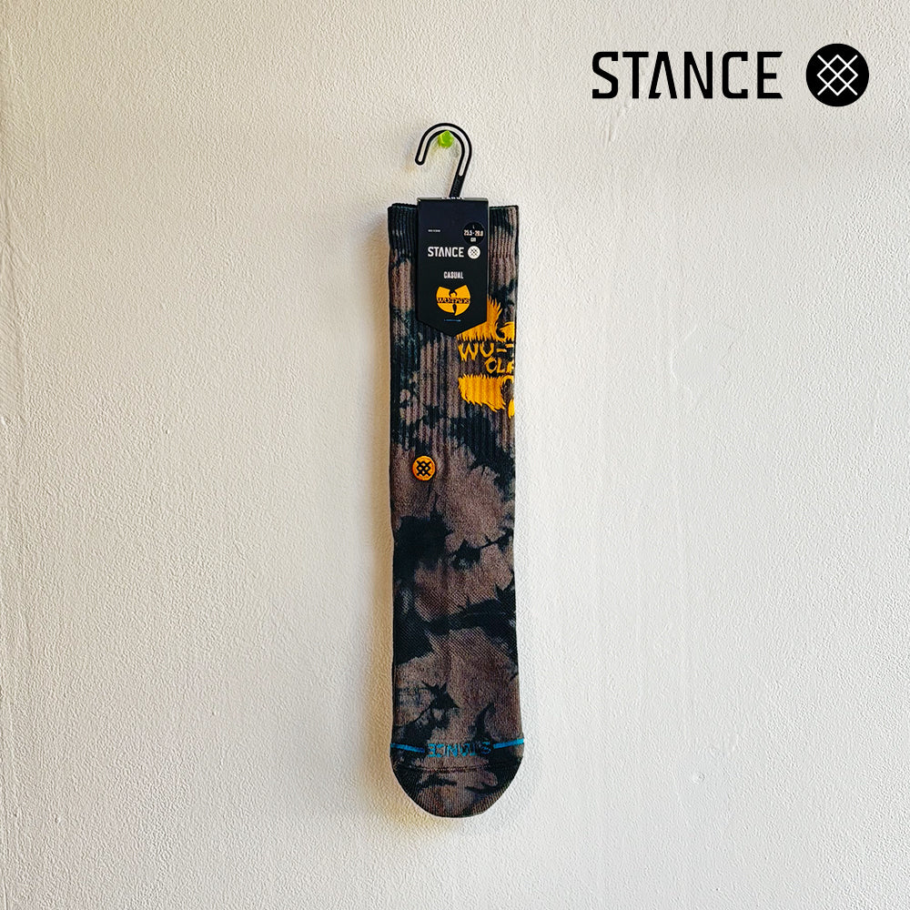 STANCE CASUAL SHAOLIN SLUMS CREW BLACK No.19