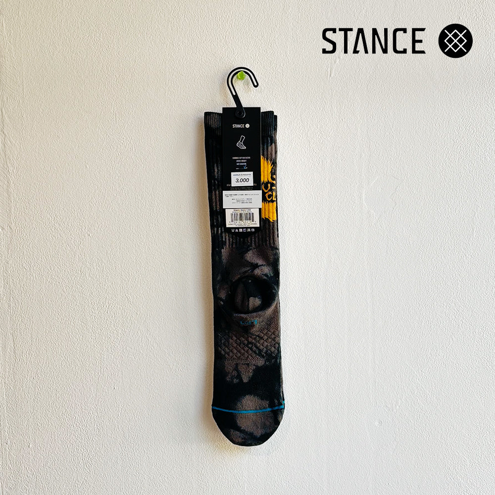 STANCE CASUAL SHAOLIN SLUMS CREW BLACK No.19