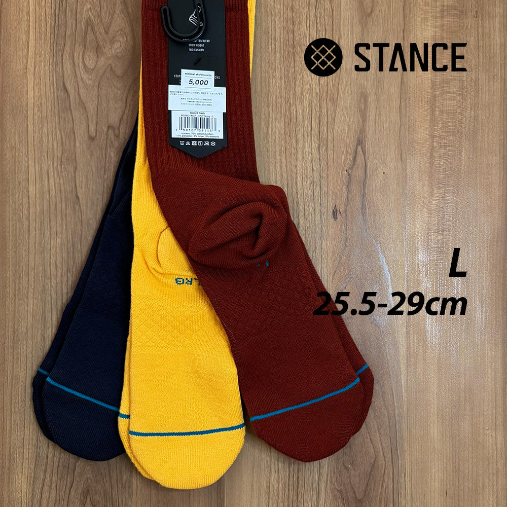 STANCE 靴下 ソックス サイズ L 3P