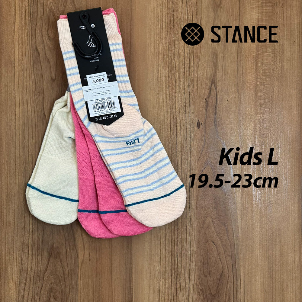 STANCE 靴下 ソックス サイズ Kids L 3P