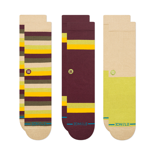 STANCE 靴下 UPSTATE CREW 3 PACK【Unisex】サイズL