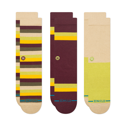STANCE 靴下 UPSTATE CREW 3 PACK【Unisex】サイズL