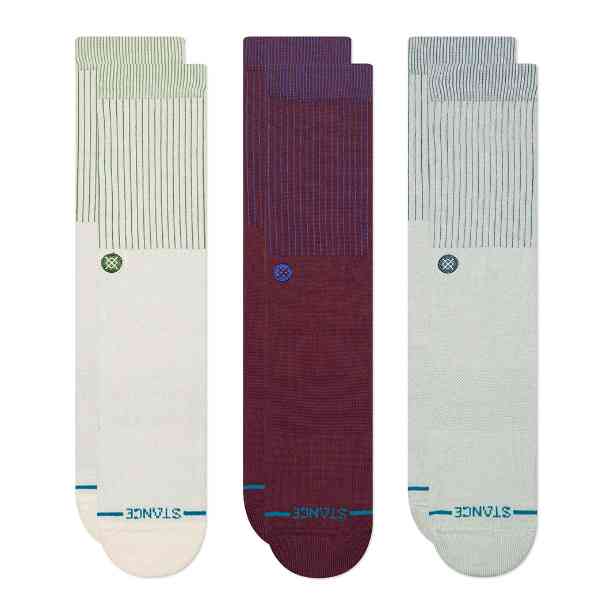 STANCE ICON POP CREW 3 PACK【Unisex】サイズM