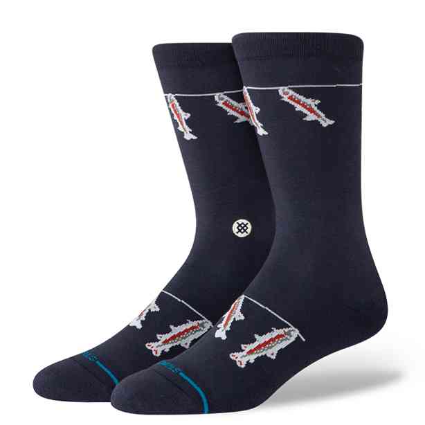 STANCE 靴下 GONE FISHIN CREW【Unisex】サイズL
