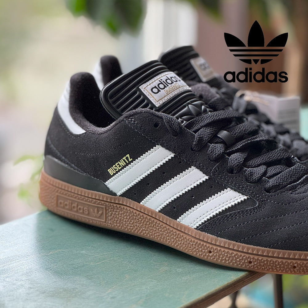 ADIDAS BUSENITZ BLACK WHITE GUM