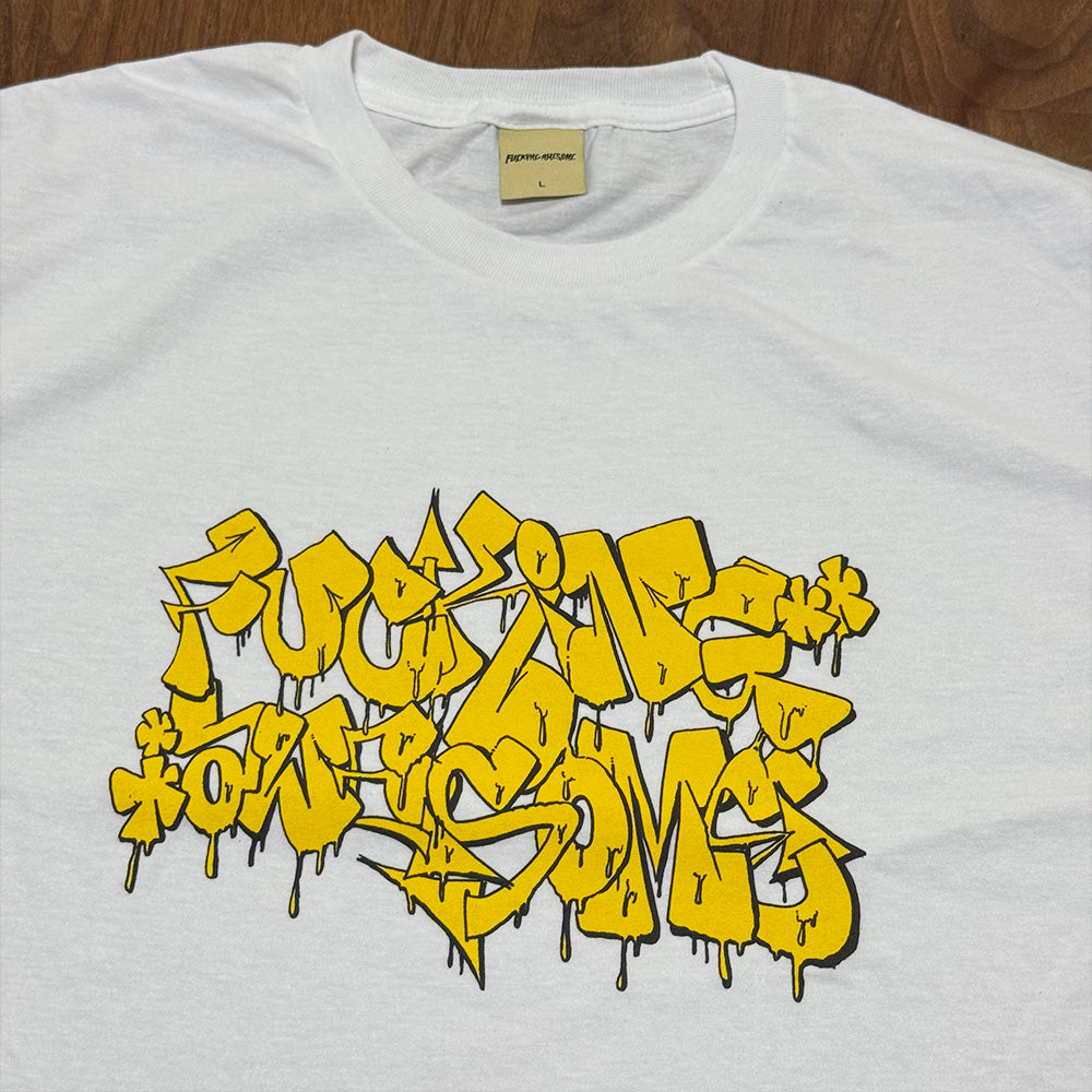 FUCKING AWESOME Liter Long Sleeve Tee White サイズL