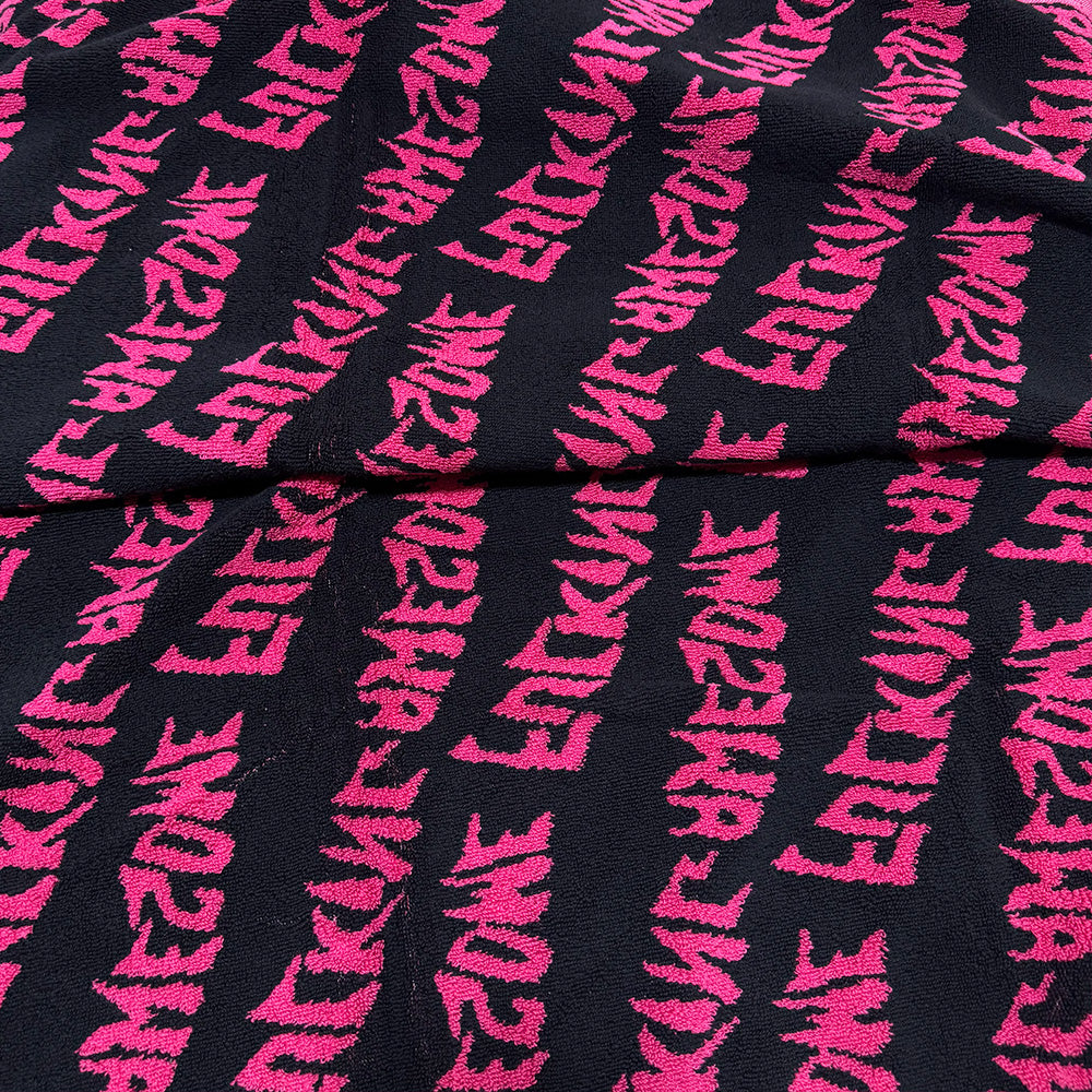 FUCKING AWESOME Pink Stamp Towel タオル ブランケット