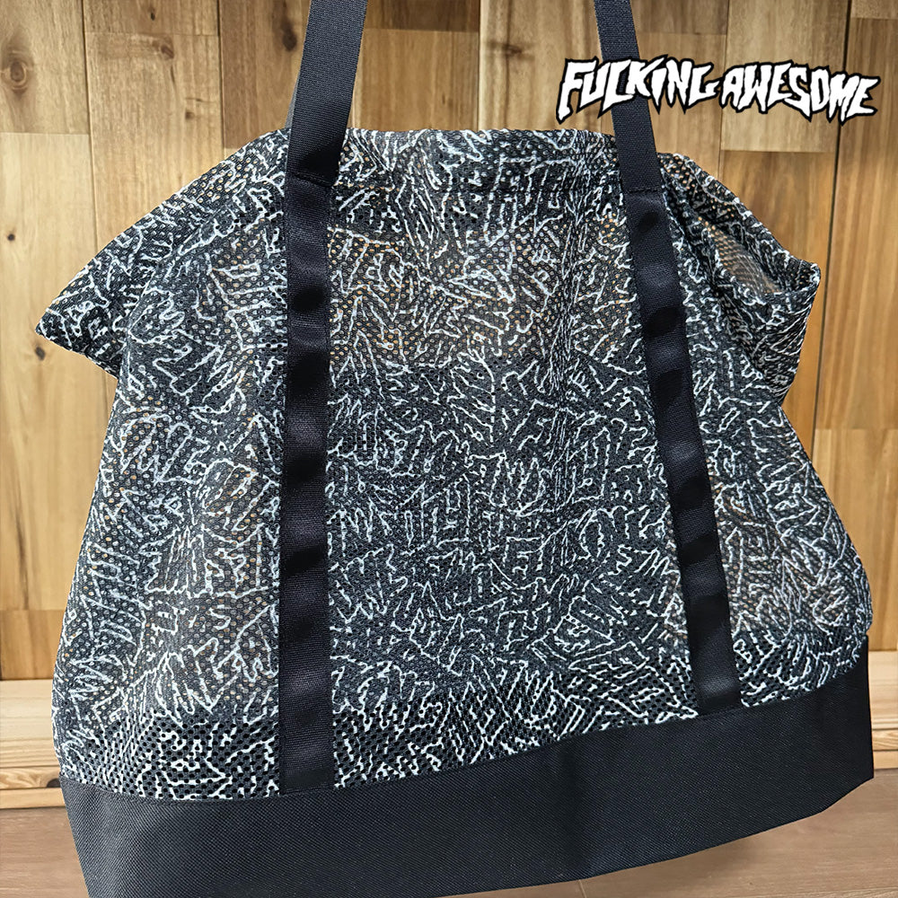 FUCKING AWESOME AOP Mesh Tote Bag トートバッグ ブラック