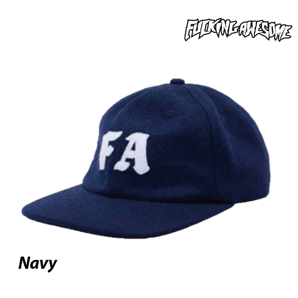 FUCKING AWESOME CLG Wool Strapback 2 ネイビー