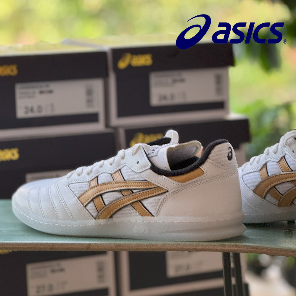 ASICS LEGGEREZZA FB  -  WHITE / PURE GOLD 【Gino Iannucci Color】