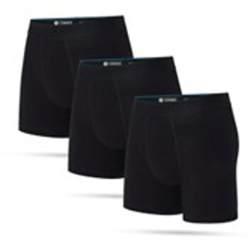 STANCE UNDERWARE MENS  BOXER BRIEF 3 PACK BLACK サイズXL