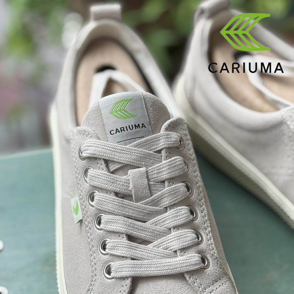 CARIUMA OCA Low Suede  Vintage White