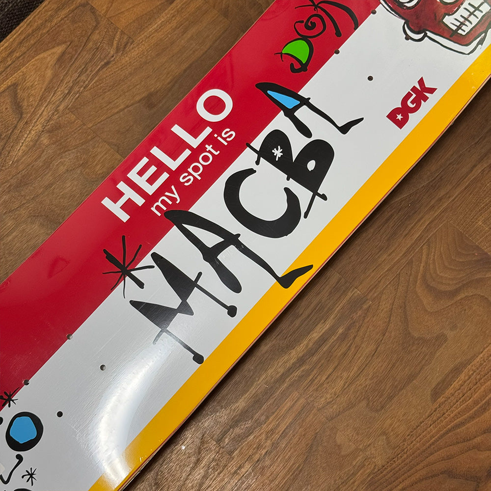 DGK My spot is macba 8.25