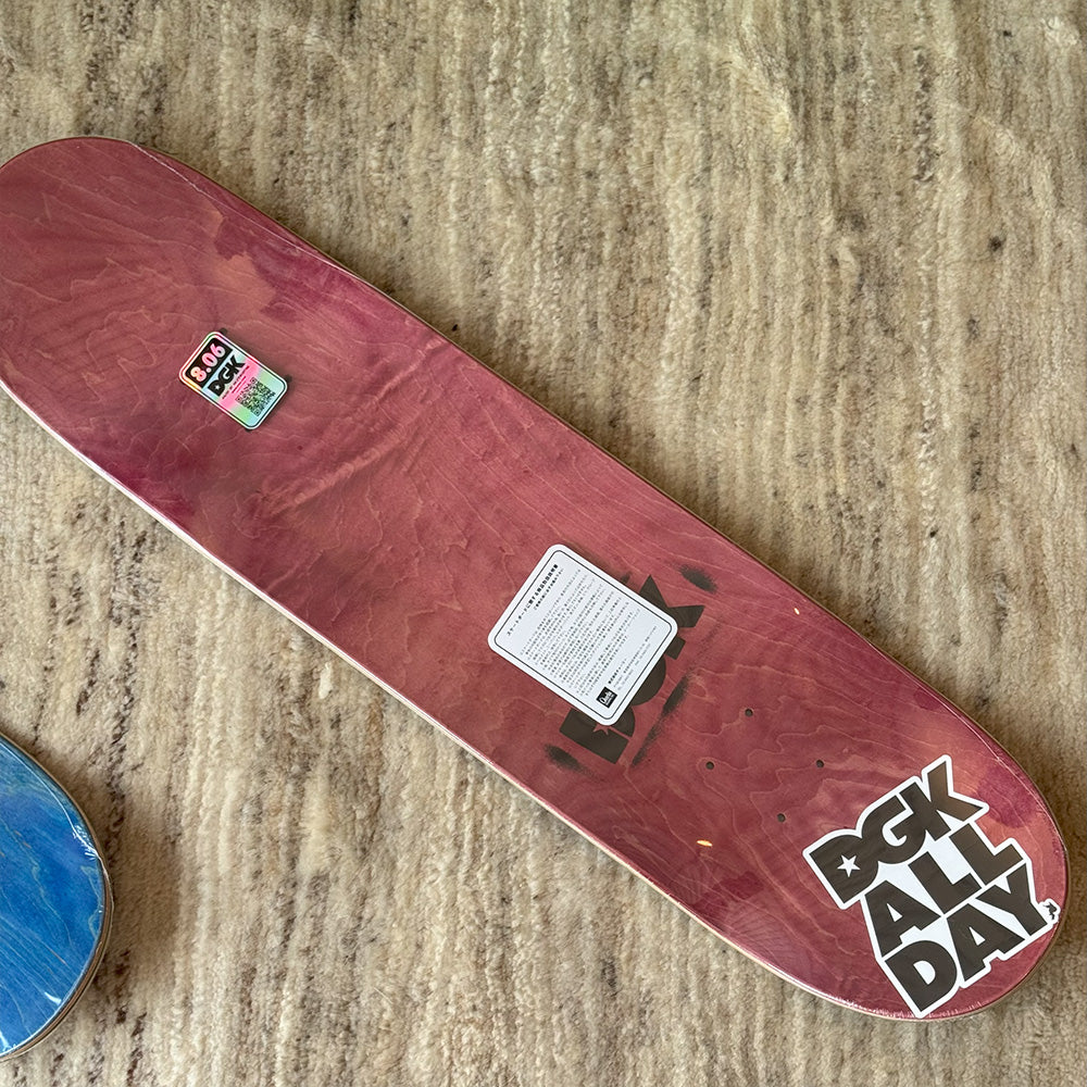 DGK  Premium Vision Panebianco Street Soldier Skateboard Deck　7.8 / 8.06