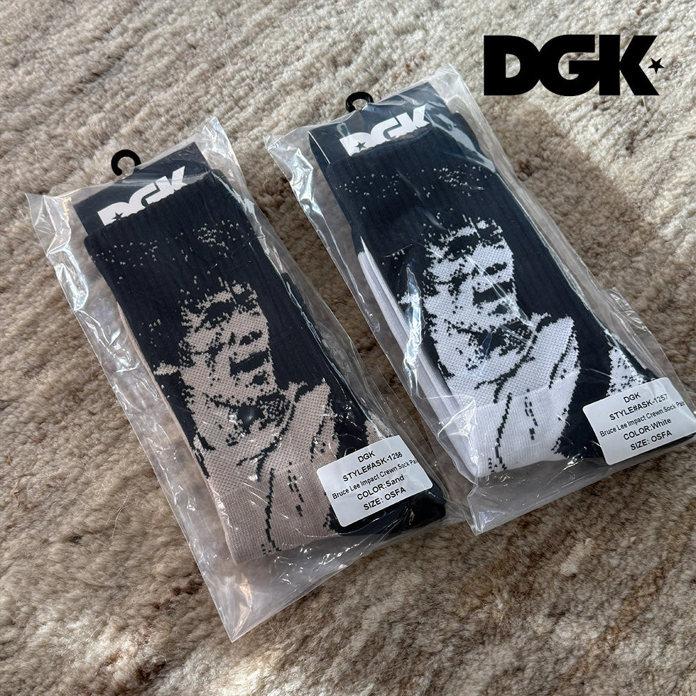 DGK IMPACT SOCKS BRUCE LEE