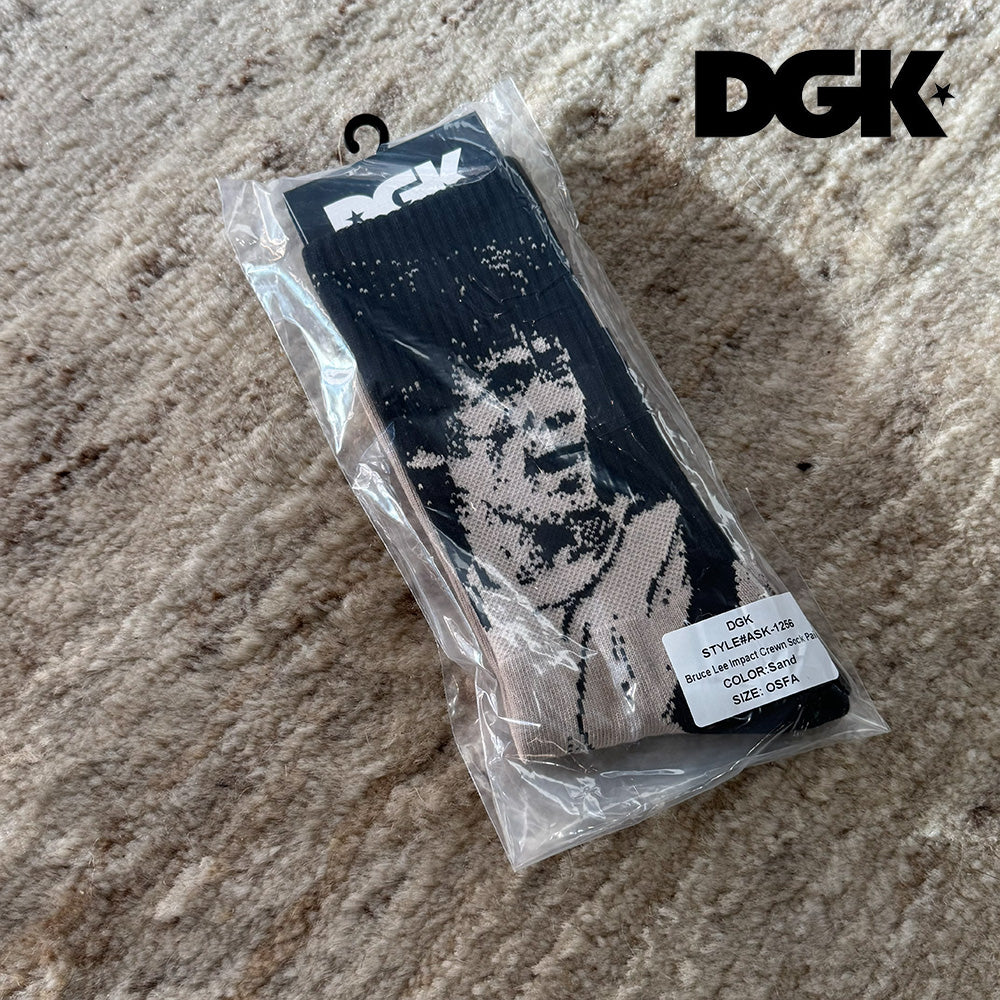 DGK IMPACT SOCKS BRUCE LEE