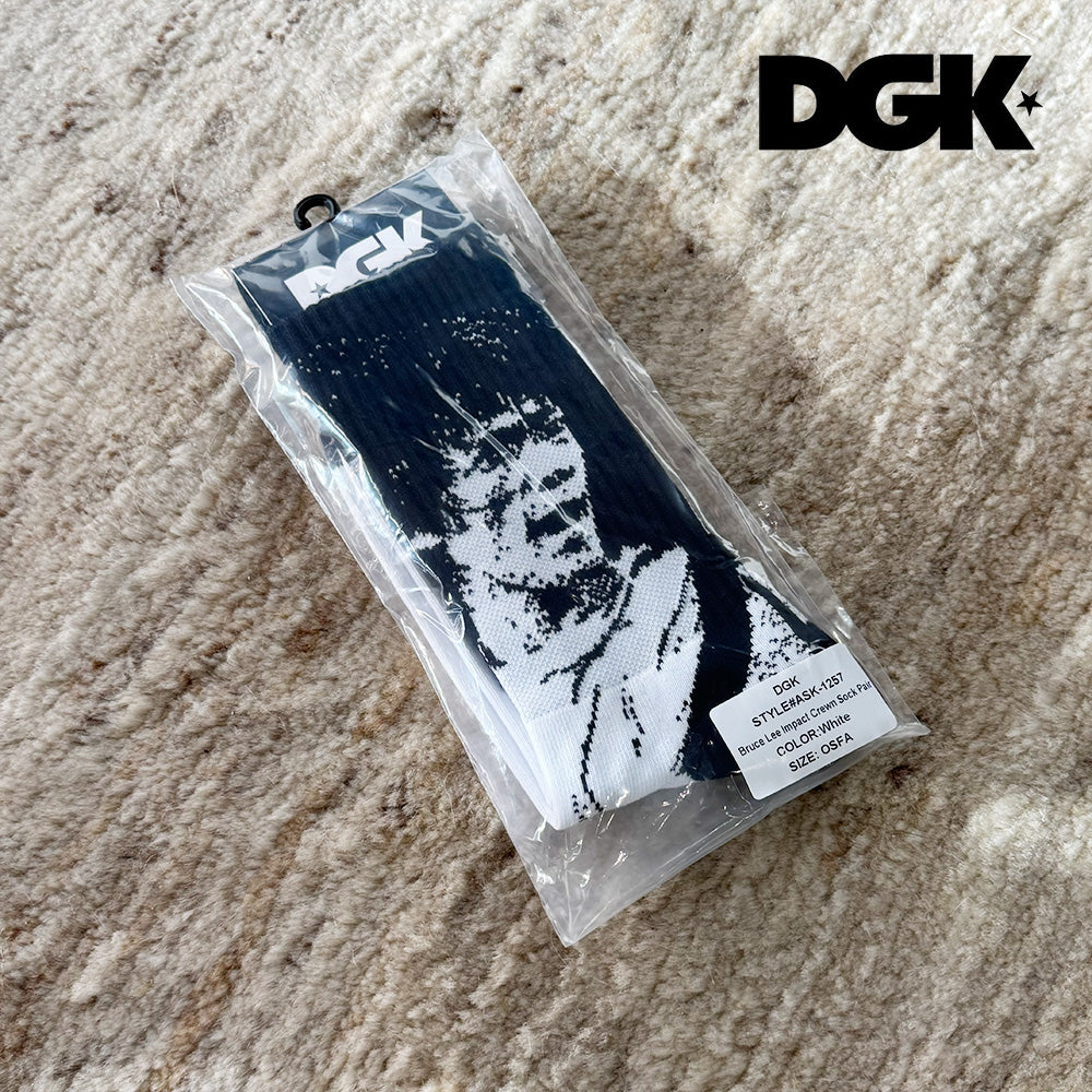 DGK IMPACT SOCKS BRUCE LEE