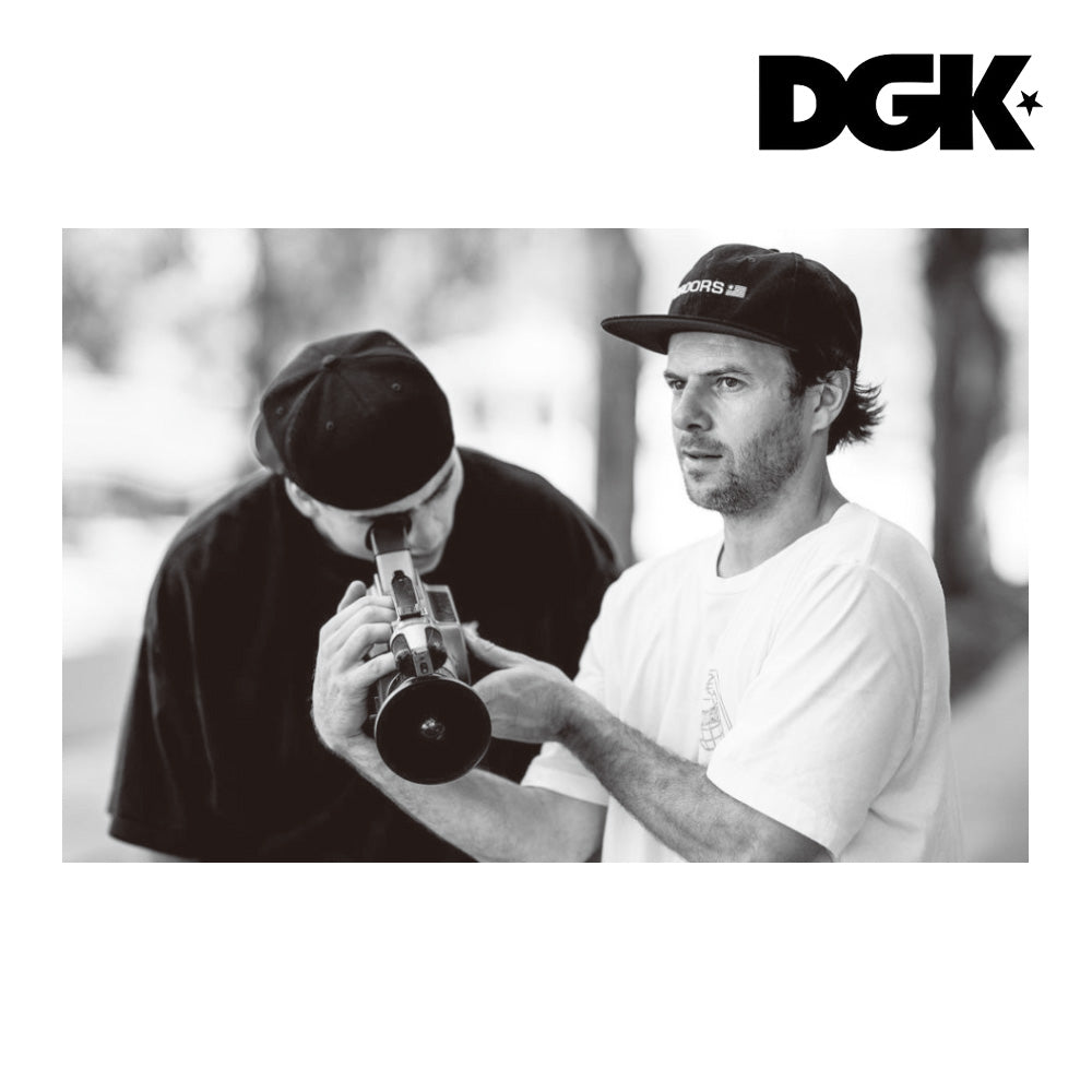 DGK TEE PREMIUM VISION SS TEE BLACK / WHITE / SAND