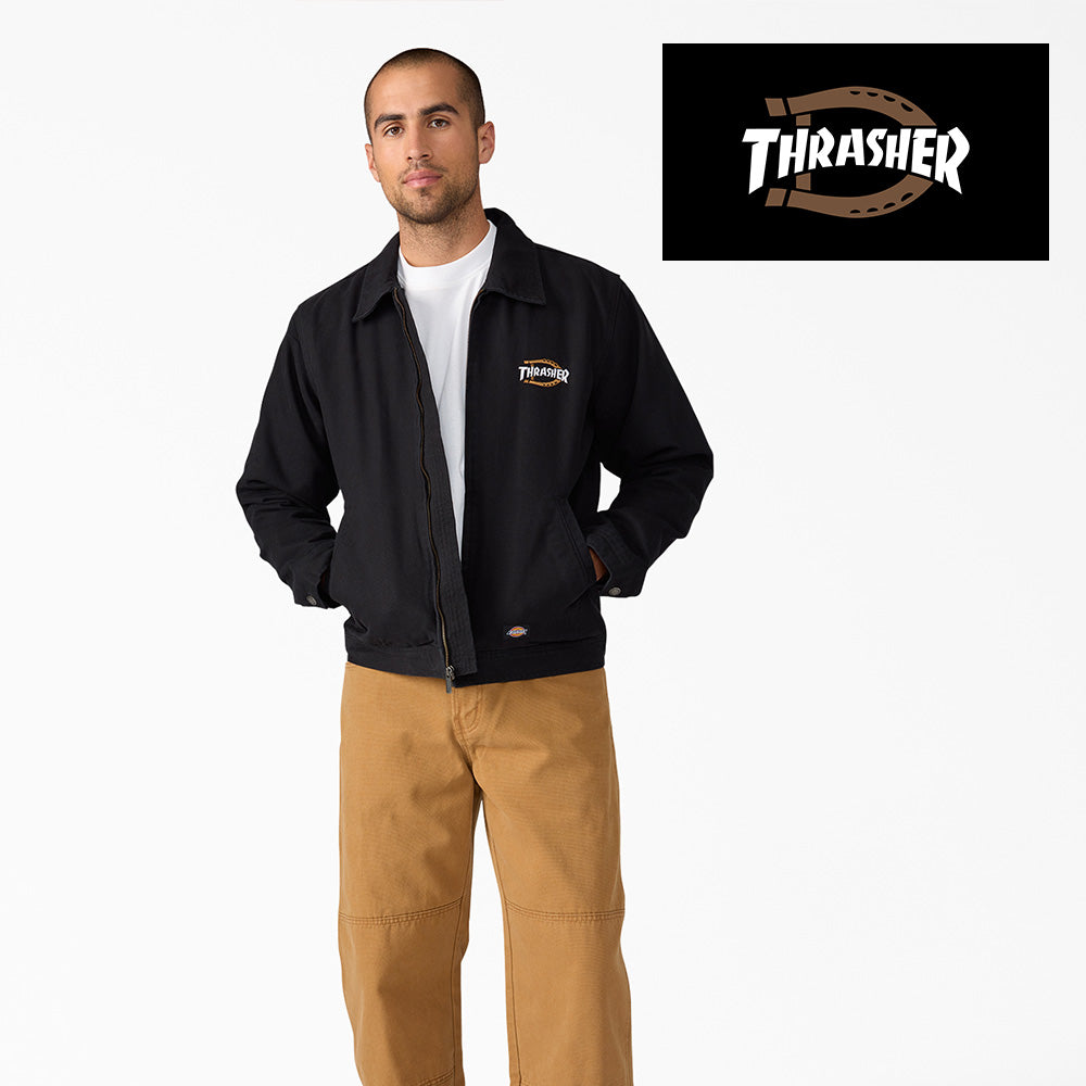 DICKIES THRASHER JACKET BLACK ディッキーズ