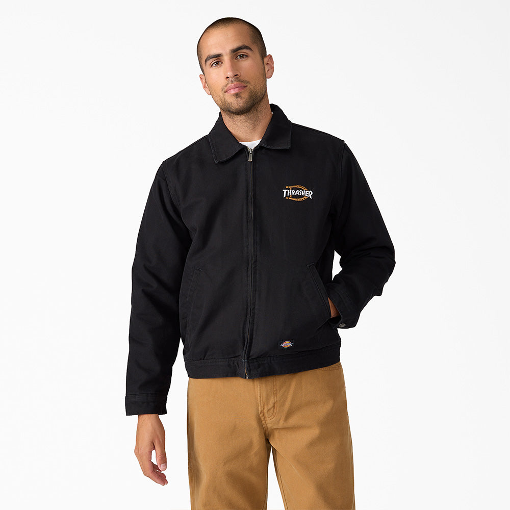 DICKIES THRASHER JACKET BLACK ディッキーズ