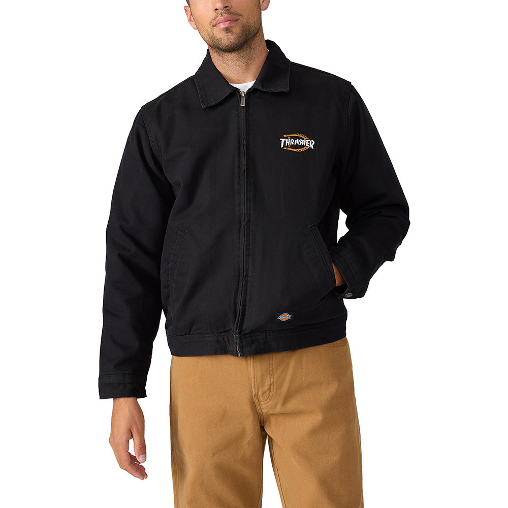 DICKIES THRASHER JACKET BLACK ディッキーズ