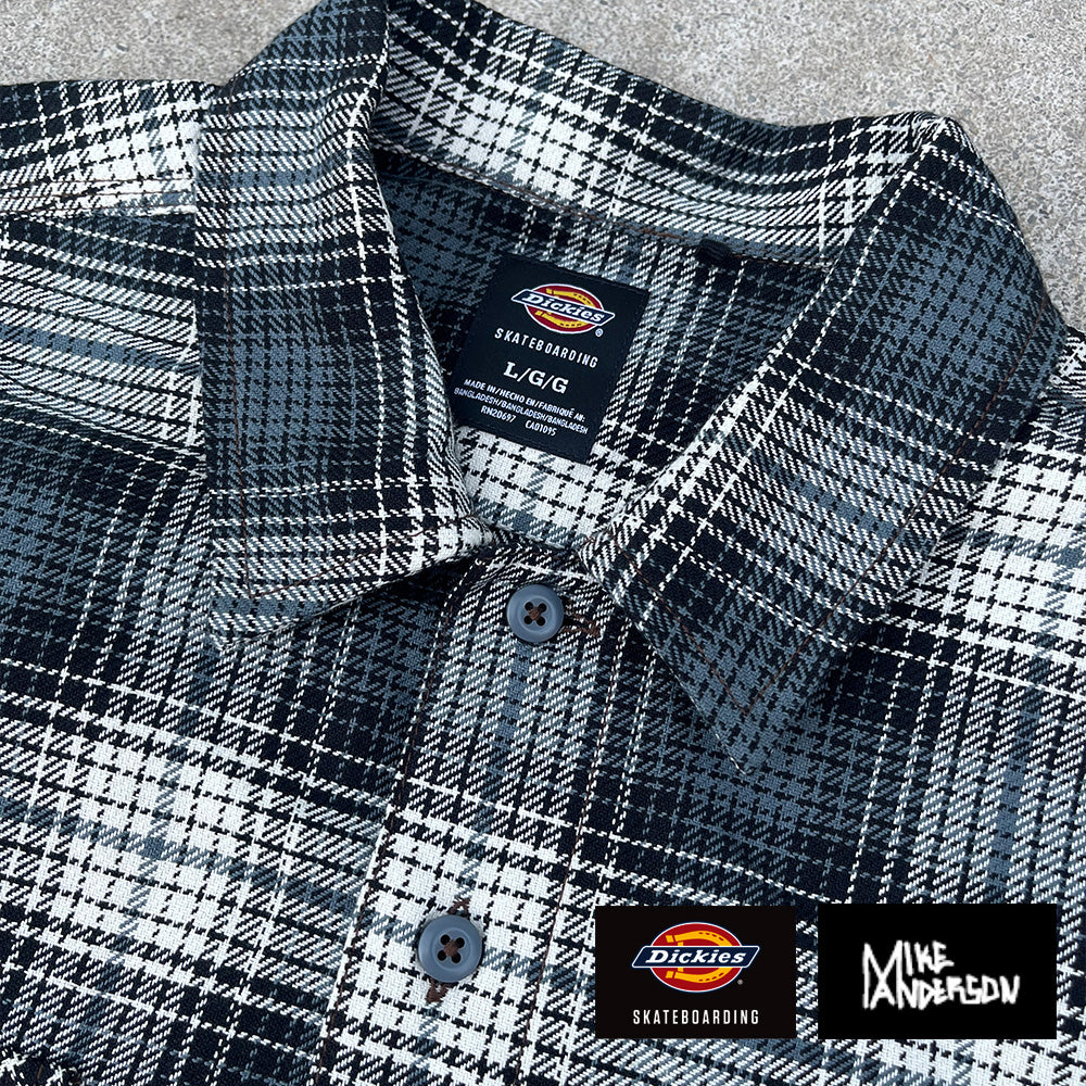 DICKIES × MIKE ANDERSON CHECK WORK SHIRT