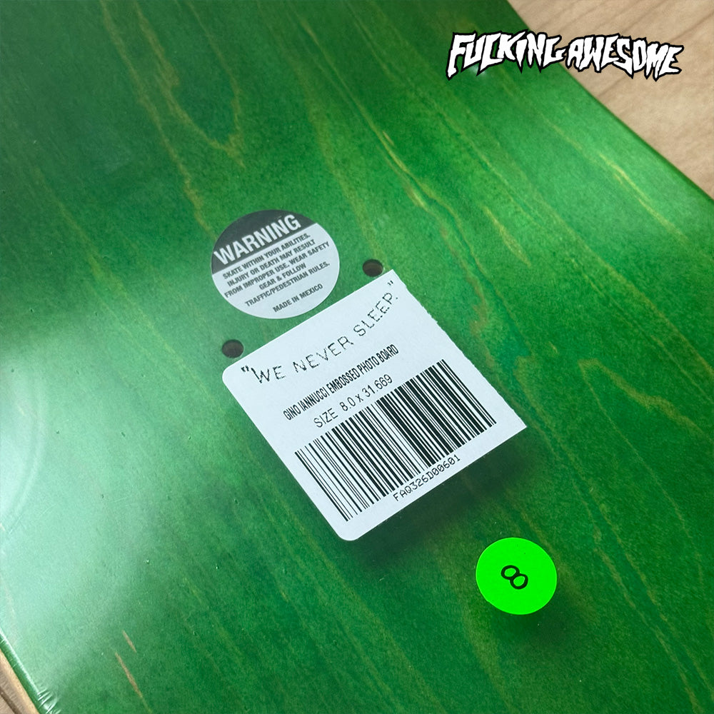 FUCKING AWESOME Gino Iannucci Embossed Class Photo Board (Shape 1) 8.0