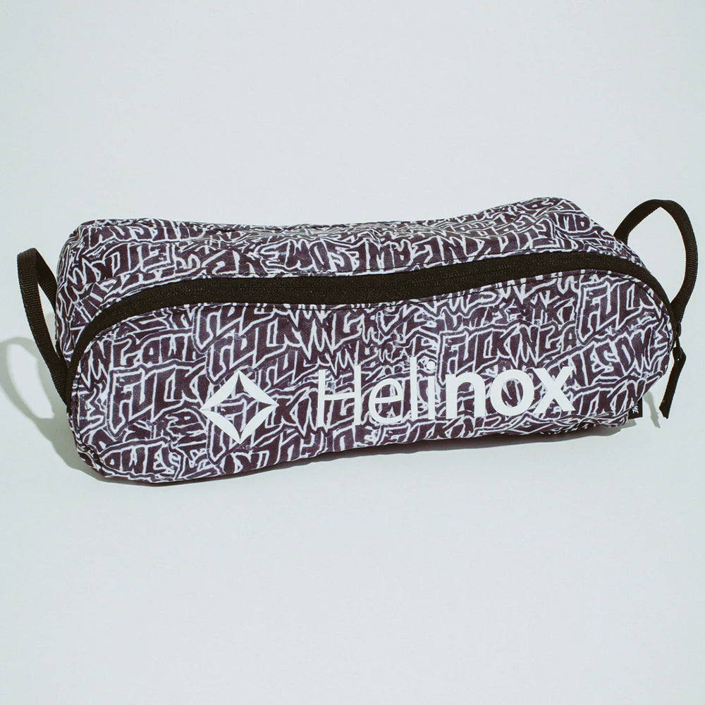 FUCKING AWESOME  Burnt Stamp Logo Helinox Chair One All Over キャンプチェア