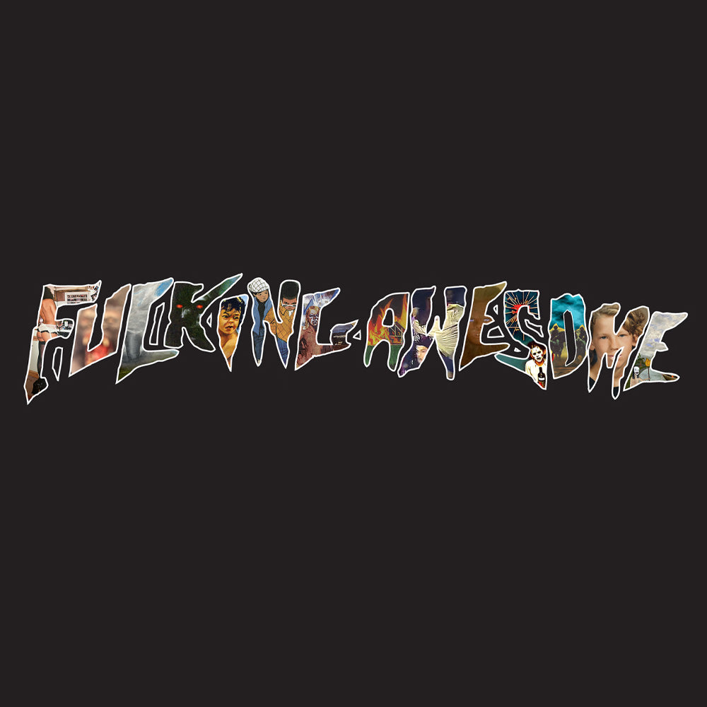 FUCKING AWESOME Dill Collage Logo Hoodie